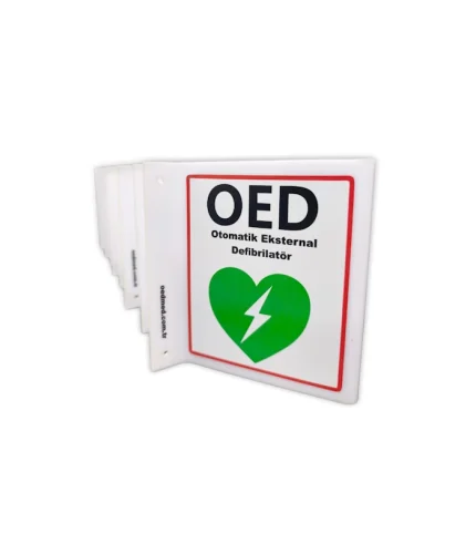 OED İşaret Levhası - Yeşil (3 boyut)